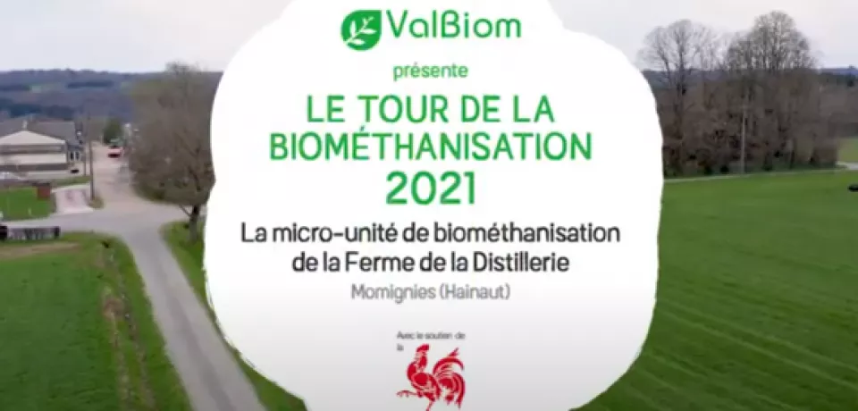 La Ferme de la Distillerie : Cogengreen's first biomethanisation unit in Belgium