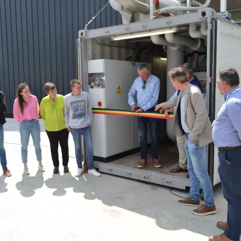 Inauguration de notre unité 175kW à la ferme Ernst à Aubel